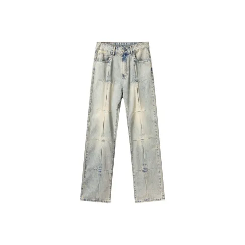CLOR Jeans Unisex Yellow Mud Blue