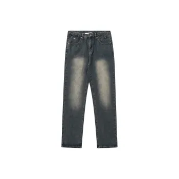 FEAROM Jeans Unisex Vintage Blue