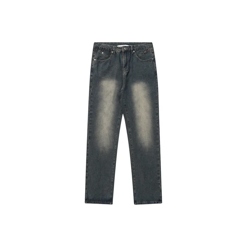 FEAROM Jeans Unisex Vintage Blue-0