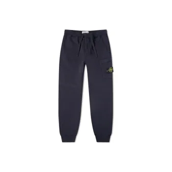 STONE ISLAND SS21 Casual Pants Fall Men's Marine Blue