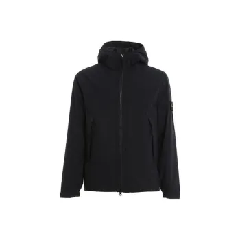 STONE ISLAND Zip Up Hooded Jacket