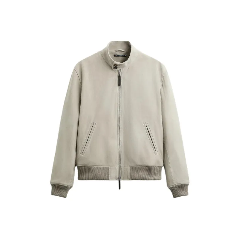 ZARA Jackets Men Ivory-0