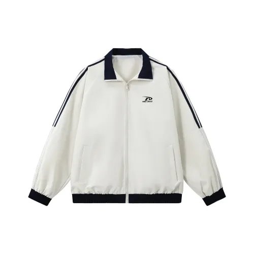 T&D JOJO Jackets Coats Unisex Ecru