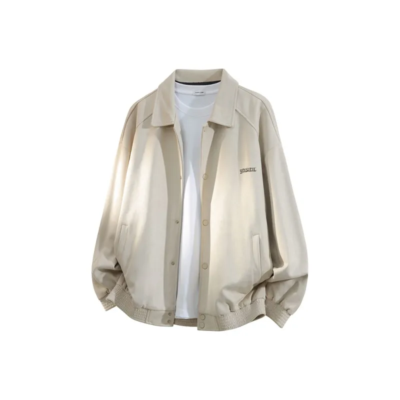 YOSICIL Jackets Coats Men's Matcha Green-2