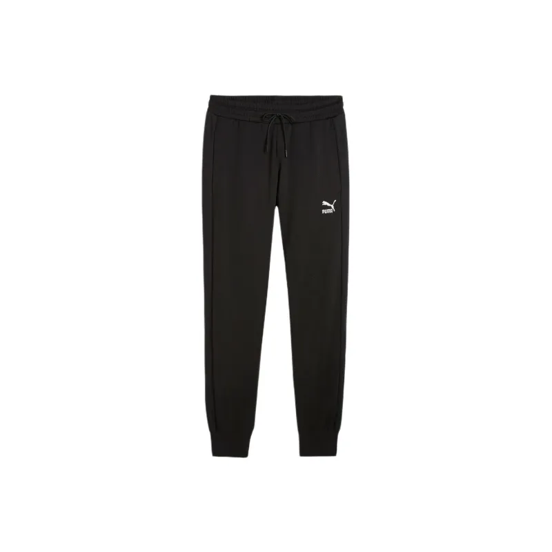 PUMA T7 Track Casual PANTS DK Knitted Sweatpants Men's Black 01-0