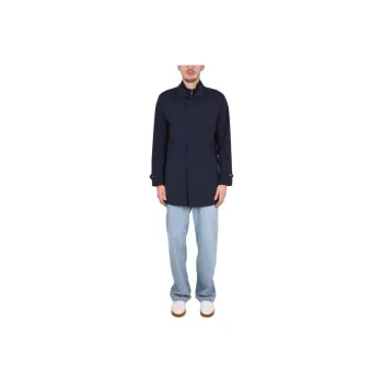 FAY Single-Breasted Long-Sleeved Coat