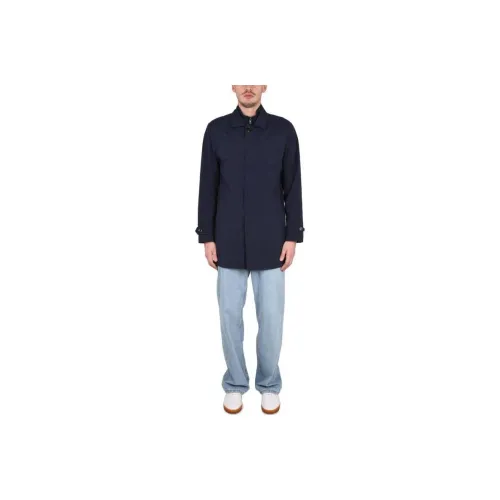 FAY Single-Breasted Long-Sleeved Coat