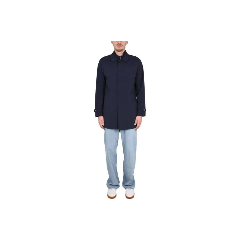 FAY Single-Breasted Long-Sleeved Coat-0