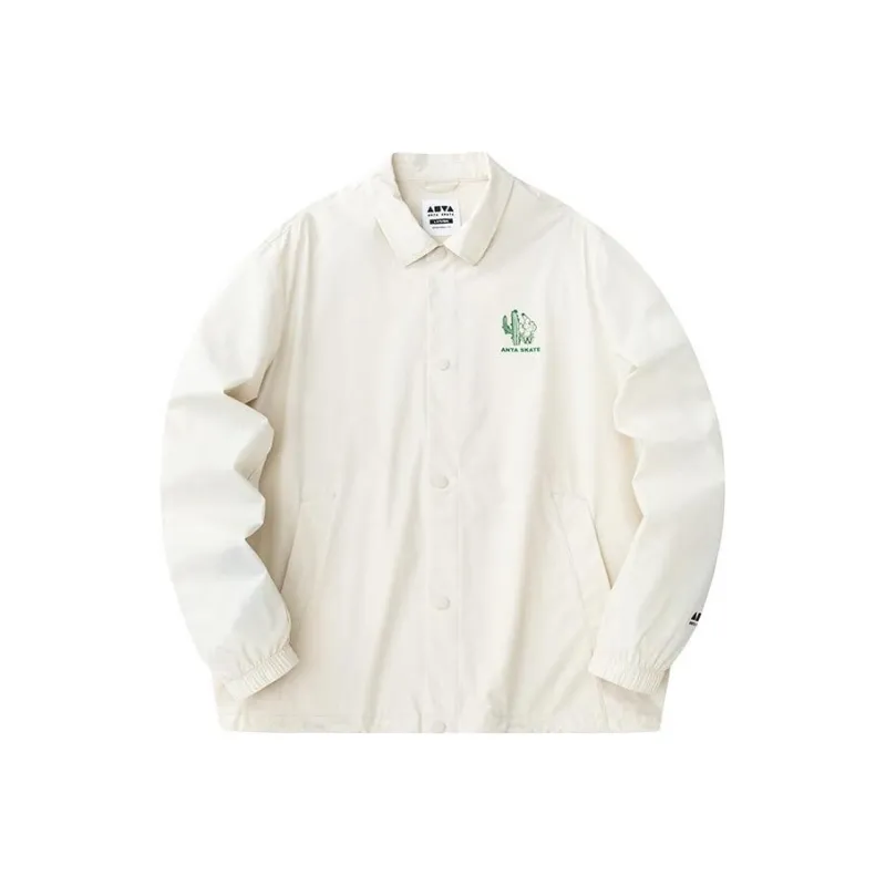 Anta Life Collection Jackets & Coats Unisex Beige-0