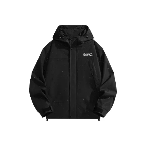 Crayon Shinchan Jackets & Coats Unisex Black