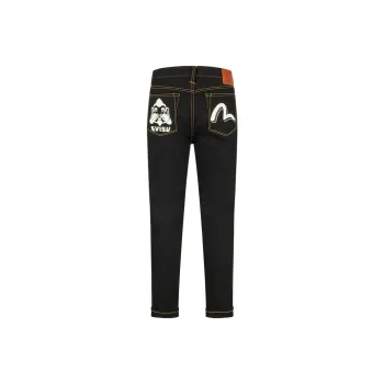 EVISU Jeans Men Denim Black