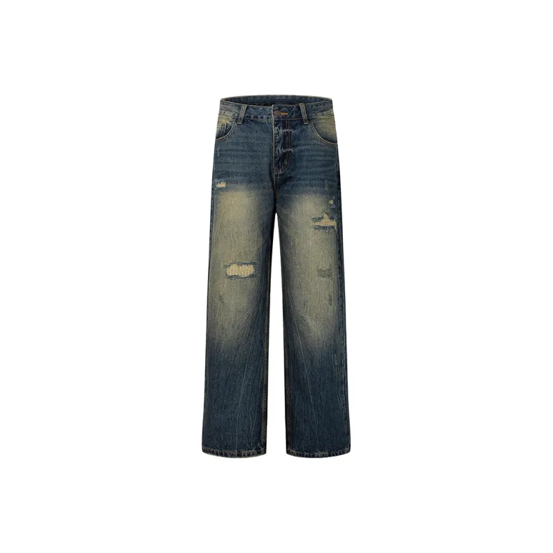 GBXM Jeans Unisex Vintage Blue-0