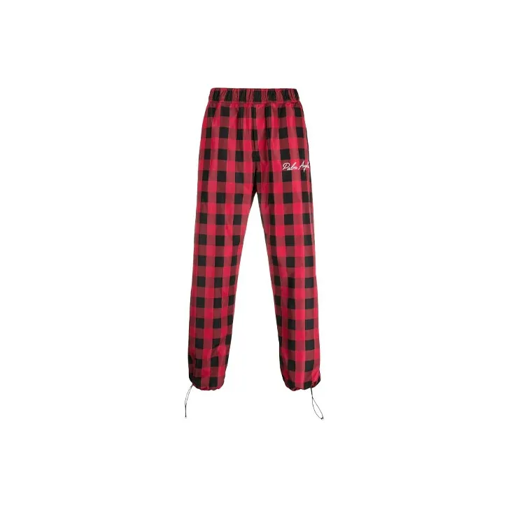 PALM ANGELS Check Print Track Pants-0