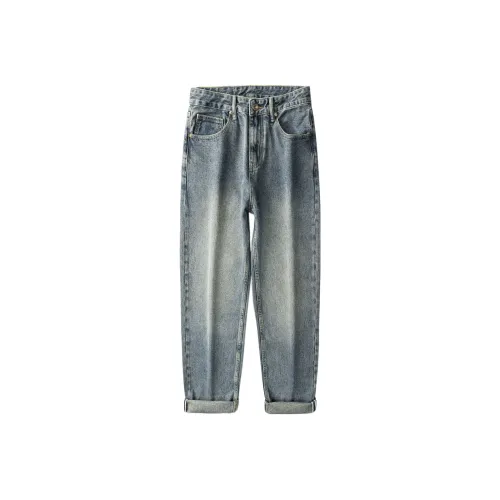 FAIRWHALE Jeans Men's Denim Blue
