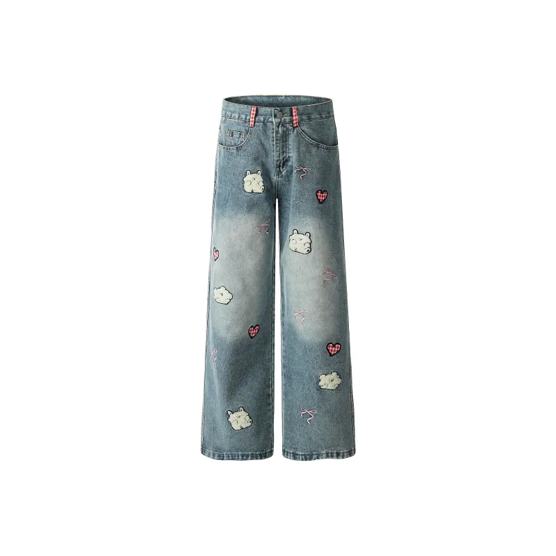 YINLEI Jeans Unisex-0