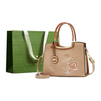 Three Ducklings PU Handbag Women's Multicolor
