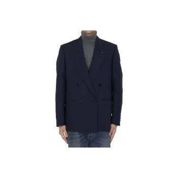 LARDINI Brooch detail Blazer
