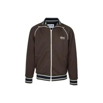 Golden Goose Logo Printed Zip Up Sweatshirt