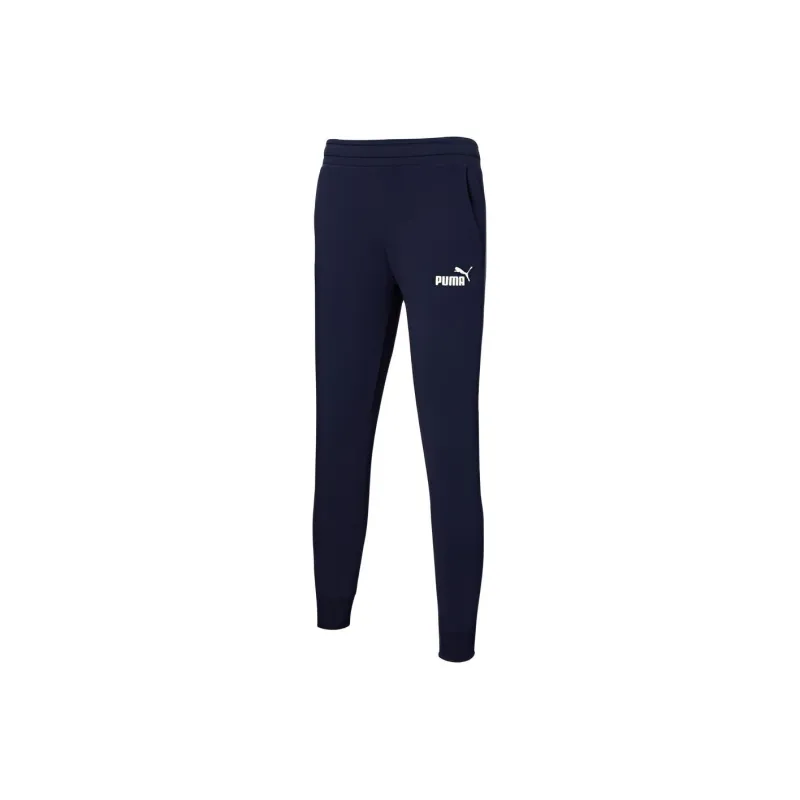 PUMA Casual Pants Men Tweed Blue-0