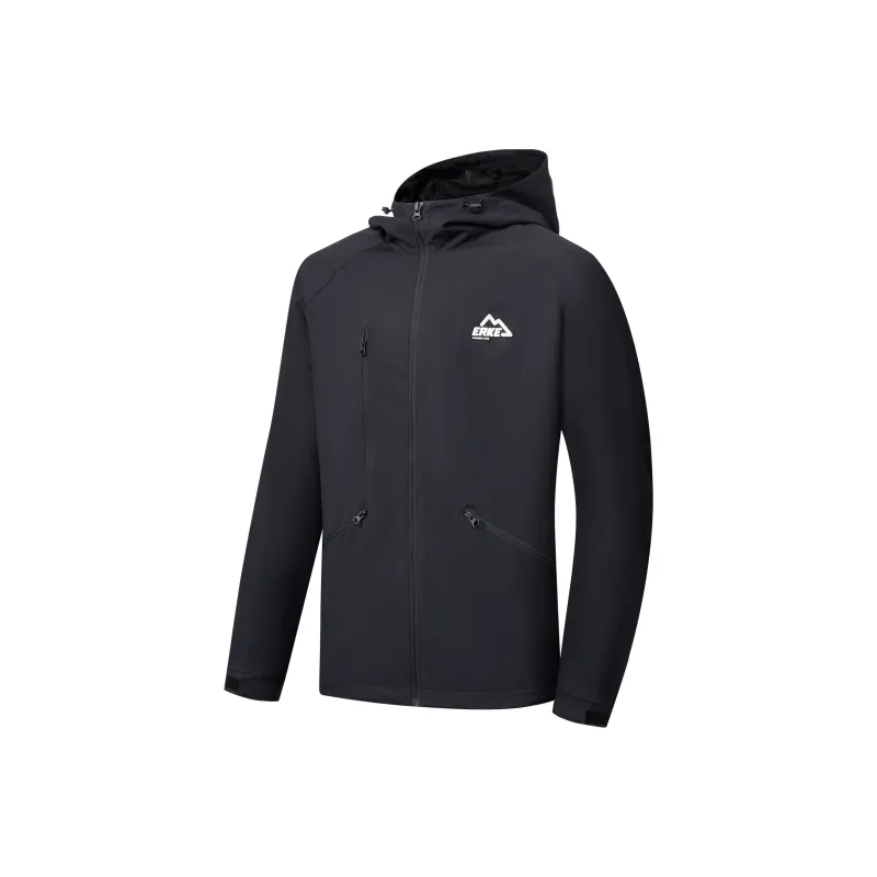 Erke Trench Coat Men's Jet Black-0