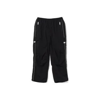 Beams Cargo Pants Men Black