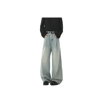 WKOOG Jeans Unisex Blue