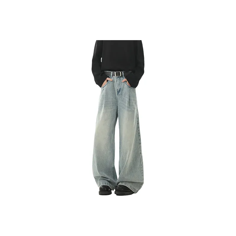 WKOOG Jeans Unisex Blue-0