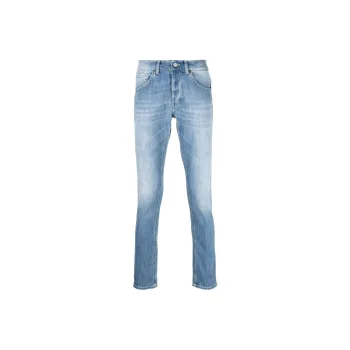 Dondup Stonewashed Straight leg Jeans