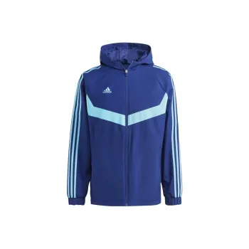 Adidas Tiro Warm Windbreaker Trench Coat Men's Victory Blue