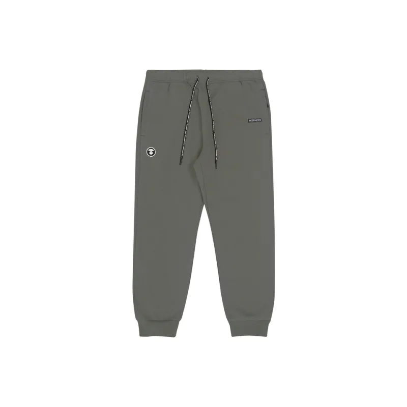 Aape Logo patch Track Pants-4