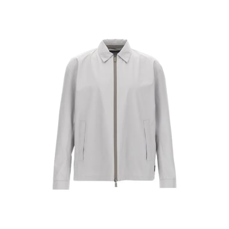 HERNO Zip Up Long Sleeved Jacket-0