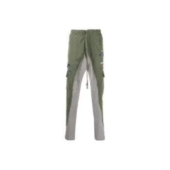 GREG LAUREN Jeans Men Army Green