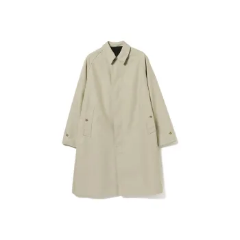 Beams Trench Coats Men Beige