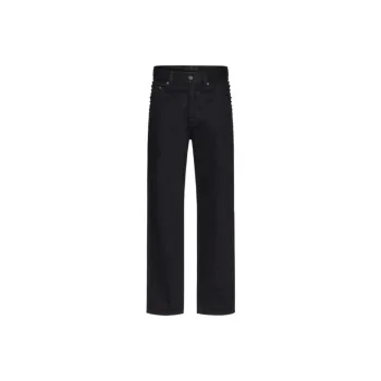 Valentino Stud Detailed Straight Leg Jeans