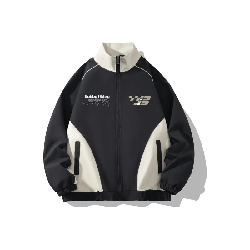BOBBY ABLEY Jackets Coats Unisex Red Apricot-2