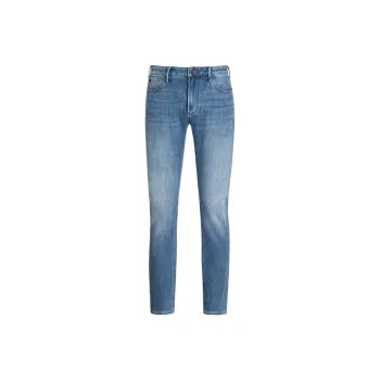 EMPORIO ARMANI SS24 Jeans Men's Light Blue