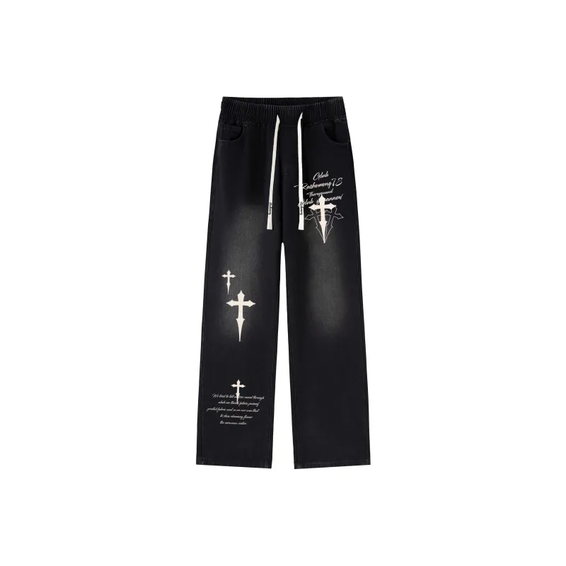 RASHOMONG Jeans Unisex-11