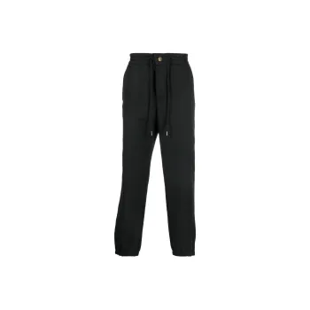VERSACE JEANS COUTURE FW22 Knitted Sweatpants Men's Black