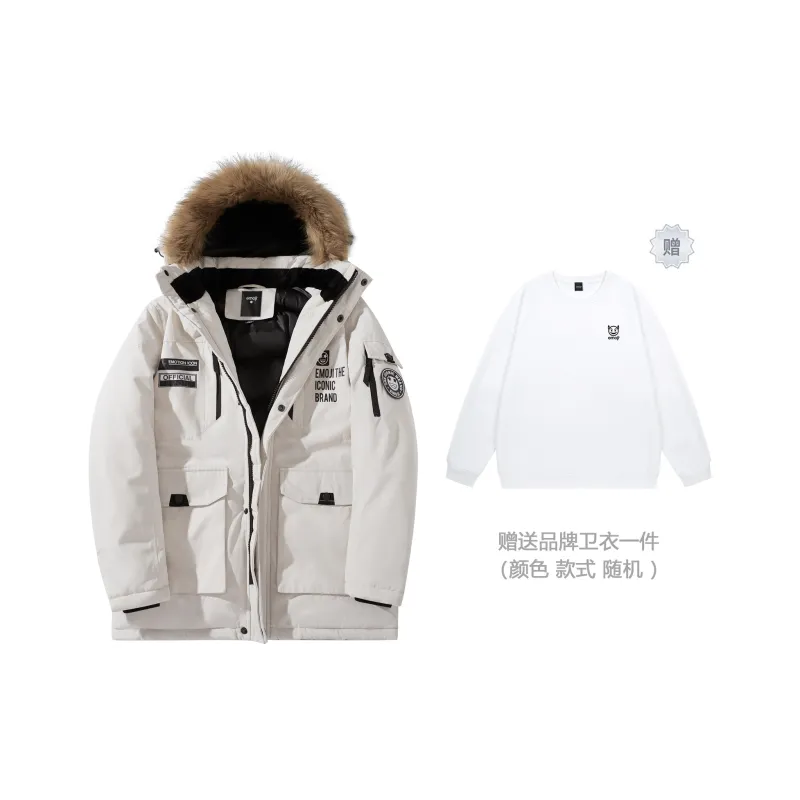 Emoji Winter Parka Coats Unisex-6