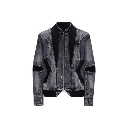 TIWILLTANG Jackets Coats Unisex Smoke Engrained Black