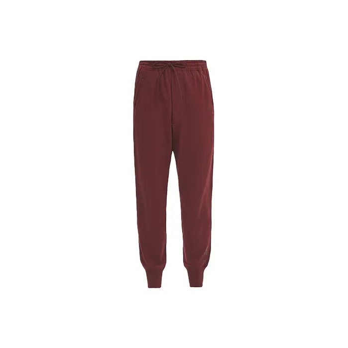 Y 3 Knitted Sweatpants Unisex Red-0