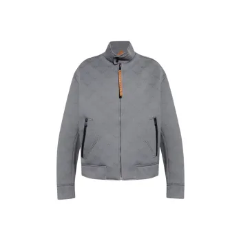 MCM Monogram Jacquard Zipped Jacket