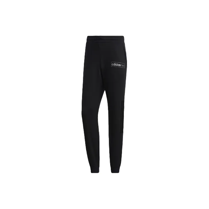 Adidas Neo Straight Sports Pants Men's Black-0