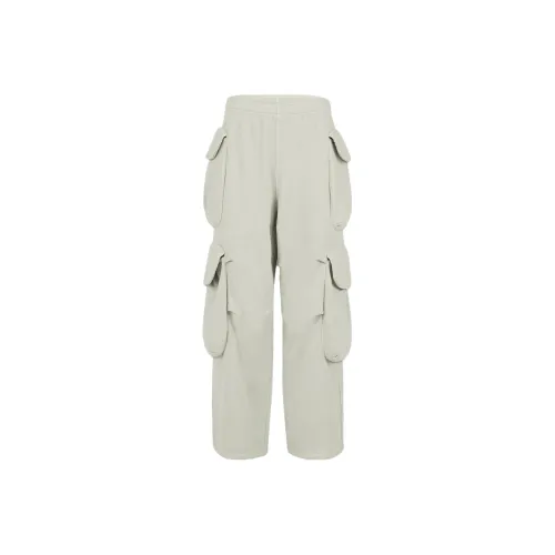 Shoes Studios Wide-Leg Drawstring Cargo Trousers