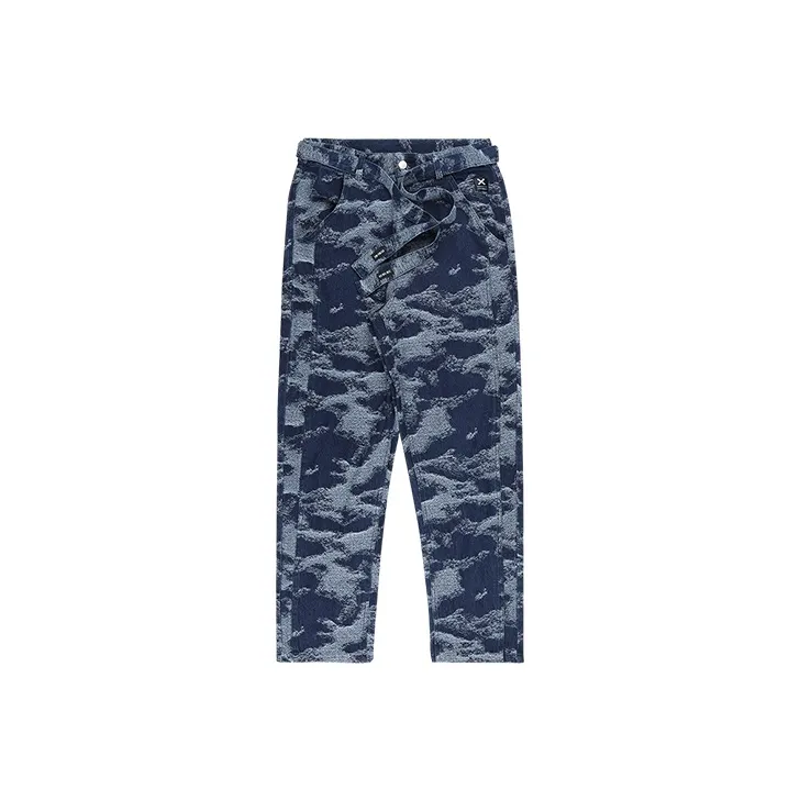 XINYINSU Jeans Unisex Blue-0
