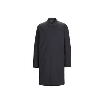 Arcteryx SS24 Veilance Collection Incenter Coat Trench Coat Men's Black