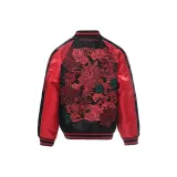Black Patchwork Red