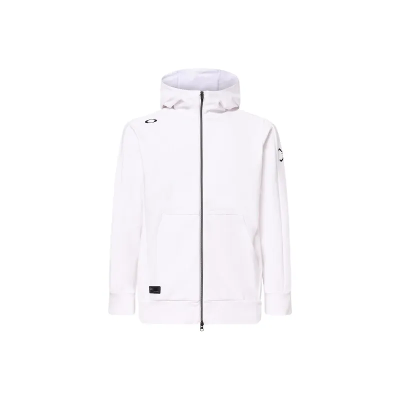 Oakley Skull Endeavor Zip Hoodie 3.0 Jackets & Coats Men's White-0
