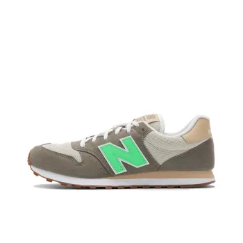 New Balance NB 500 Anti Slip Wear Resistant Low Top Running Shoes Men's Gray Green