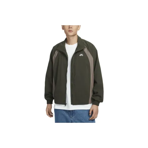 Nike SB Jacket Men's Red Cedar Green/Cave Stone/White